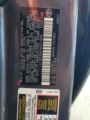 2010 TOYOTA CAMRY BASE - 4T1BF3EK1AU071684