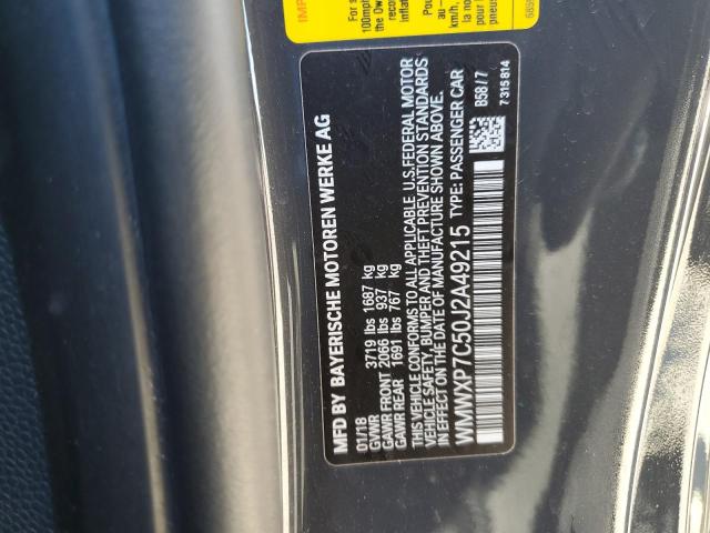 2018 MINI COOPER S - WMWXP7C50J2A49215