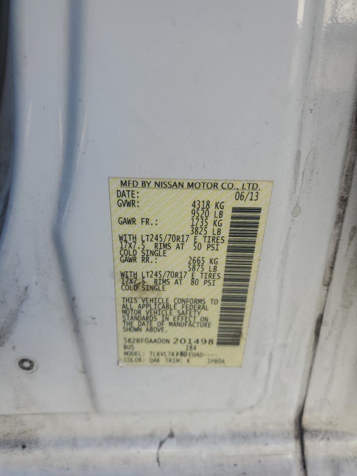 NISSAN NV3500 3500 S