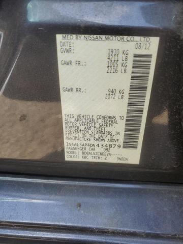 2013 NISSAN ALTIMA 2.5 #3301890413