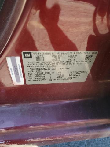 2016 CHEVROLET SILVERADO - 3GCUKREC5GG221912