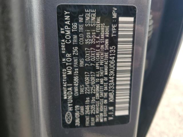 2019 HYUNDAI TUCSON LIM #3318055365