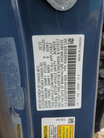 2026 HONDA CIVIC SPOR #3302840904