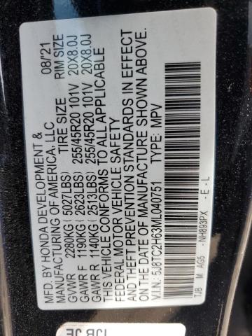 2021 ACURA RDX A-SPEC 5J8TC2H63ML040751