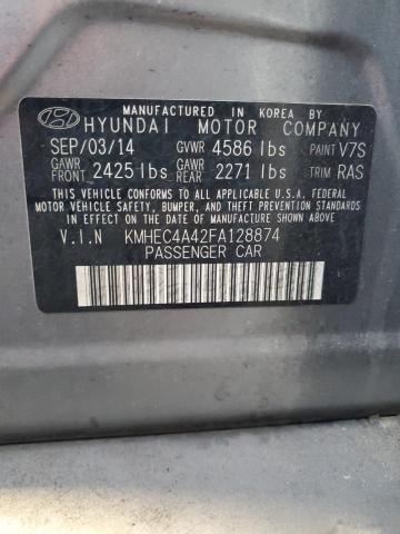 2015 HYUNDAI SONATA HYB - KMHEC4A42FA128874