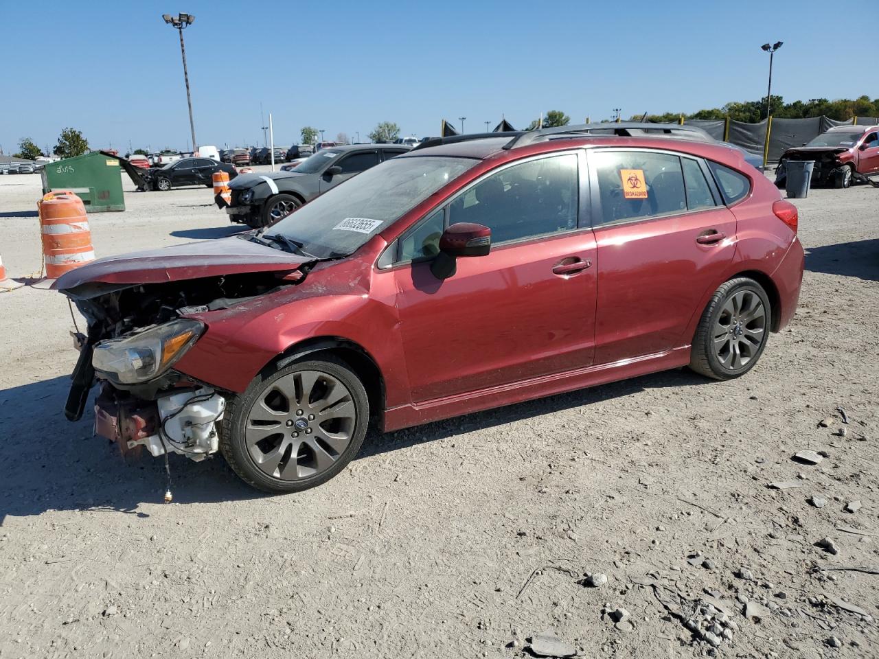 Lot #3269781700 2016 SUBARU IMPREZA SPORT PREMIUM
