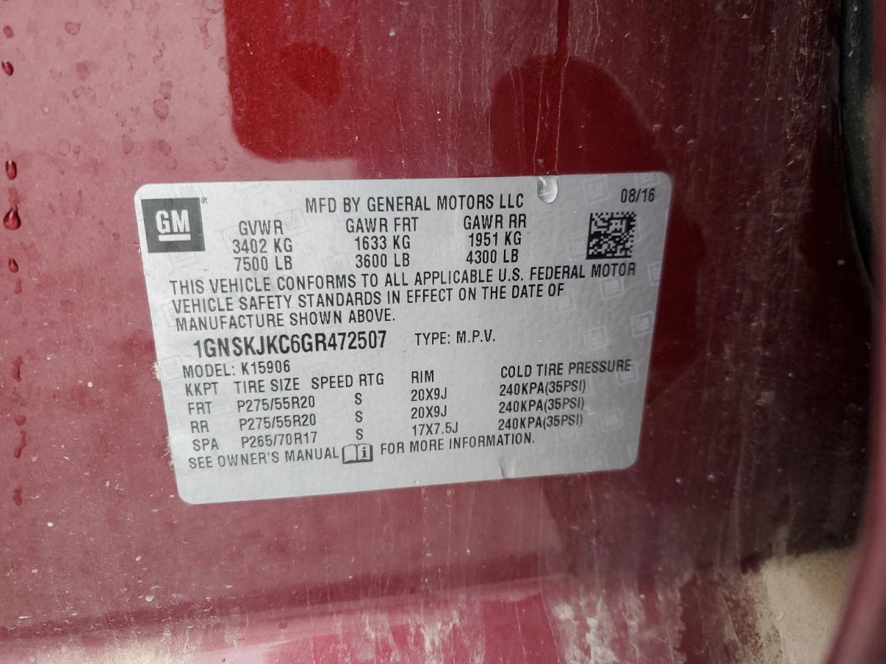 CHEVROLET SUBURBAN K1500 LTZ