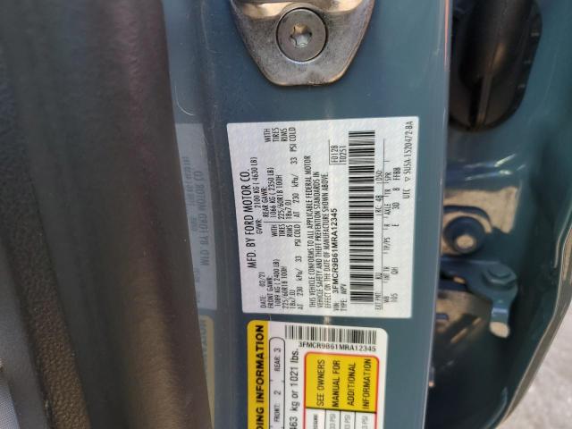 2021 FORD BRONCO SPORT BIG BEND 3FMCR9B61MRA12345