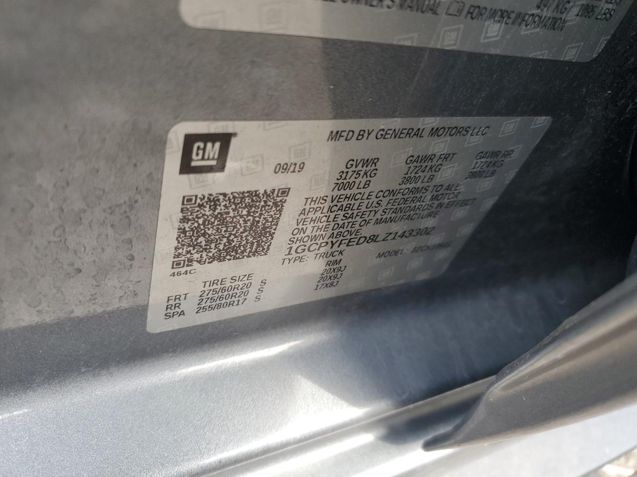 CHEVROLET SILVERADO K1500 LT TRAIL BOSS