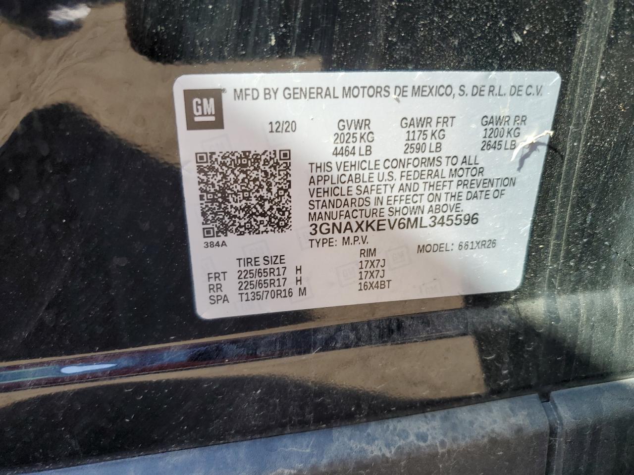 CHEVROLET EQUINOX LT