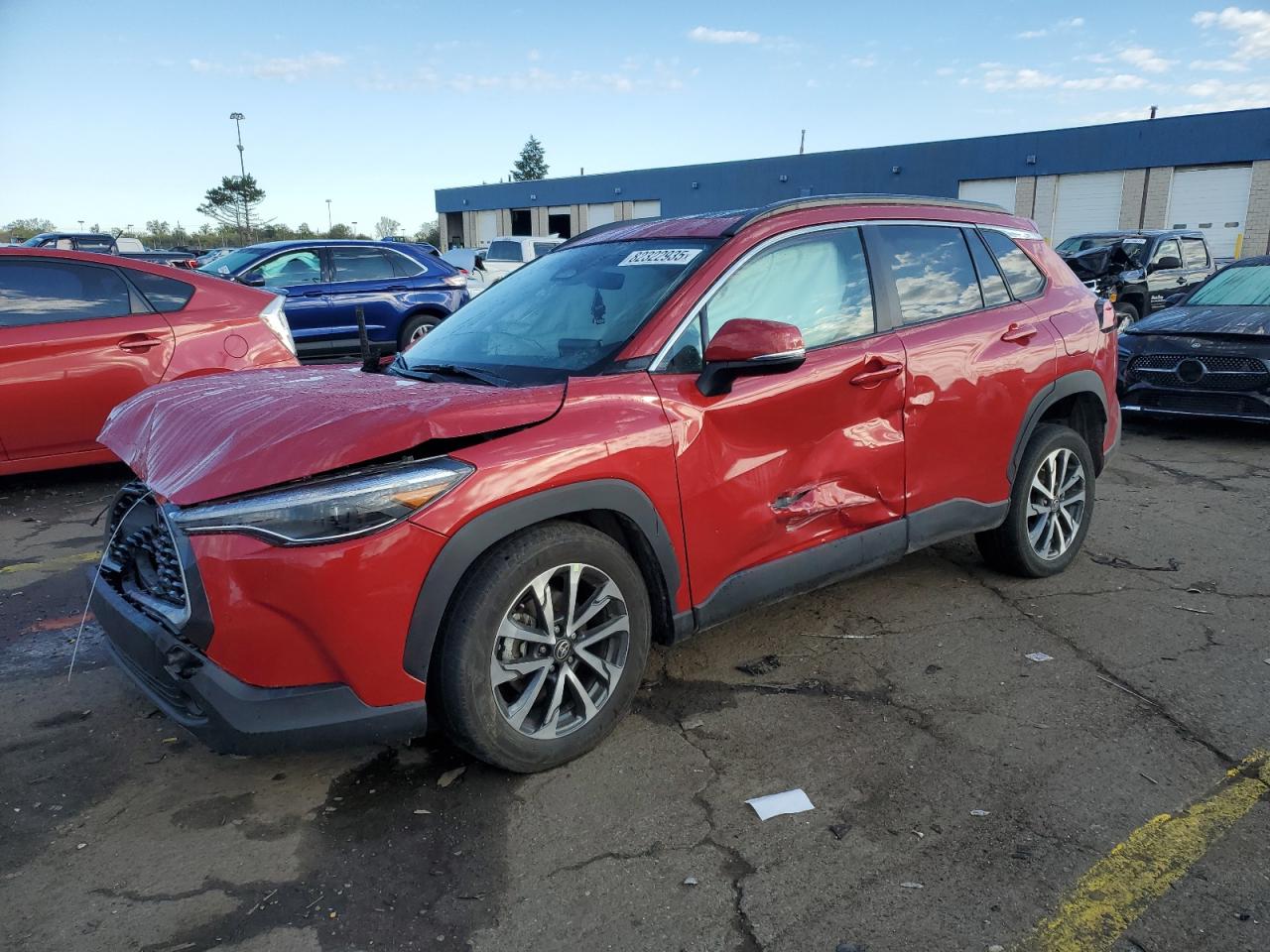 Lot #3290225257 2023 TOYOTA COROLLA CROSS XLE