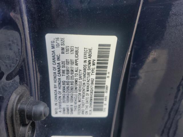 2016 HONDA CR-V EX - 2HKRM4H5XGH718462