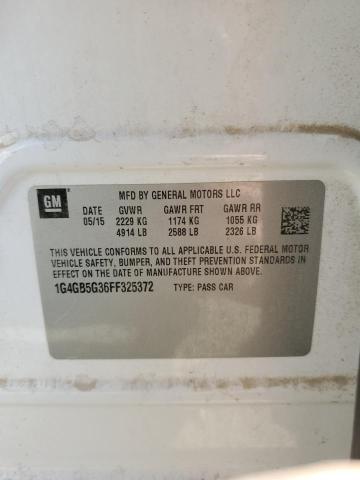 2015 BUICK LACROSSE #3274721786