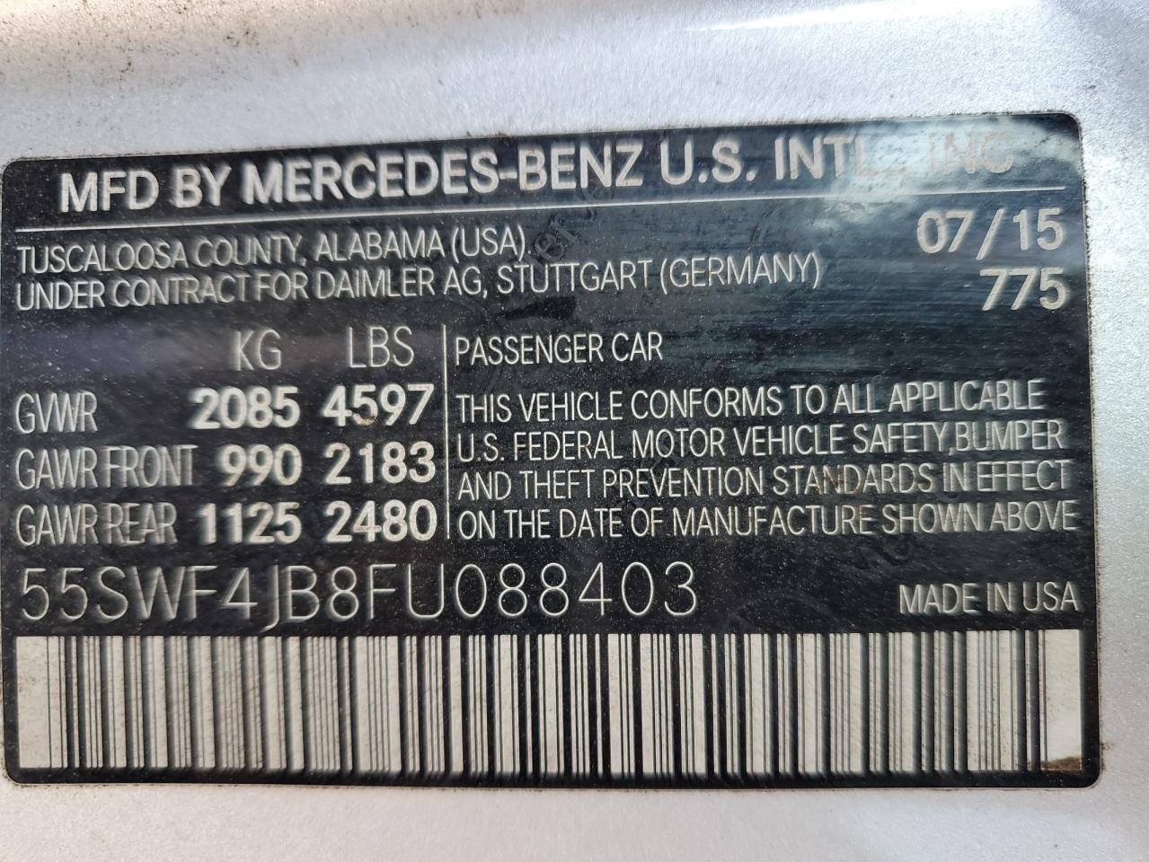 MERCEDES-BENZ C-CLASS 300