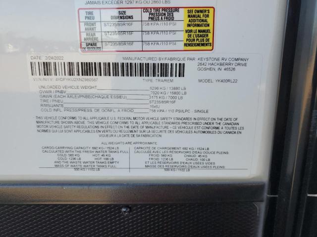 2022 DUTCHMEN TRAILER #3285795649