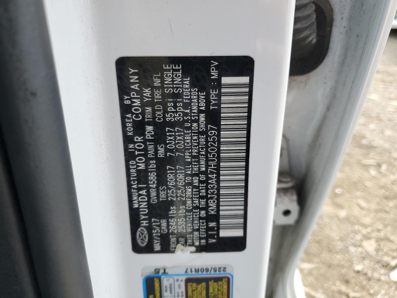 HYUNDAI TUCSON LIMITED