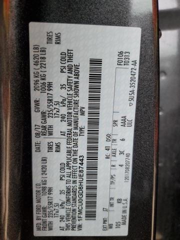 2017 FORD ESCAPE SE #3286705282