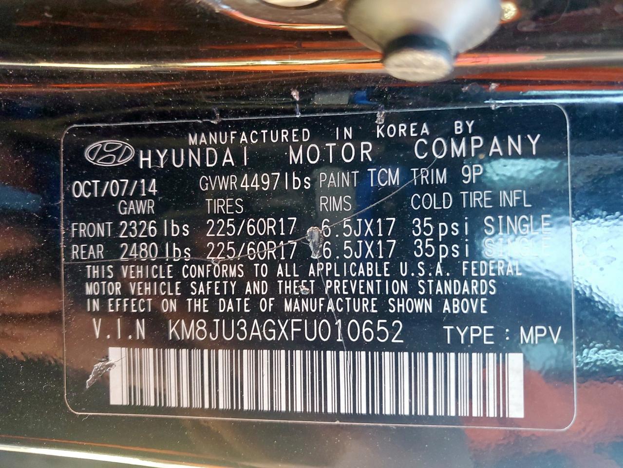 HYUNDAI TUCSON LIMITED