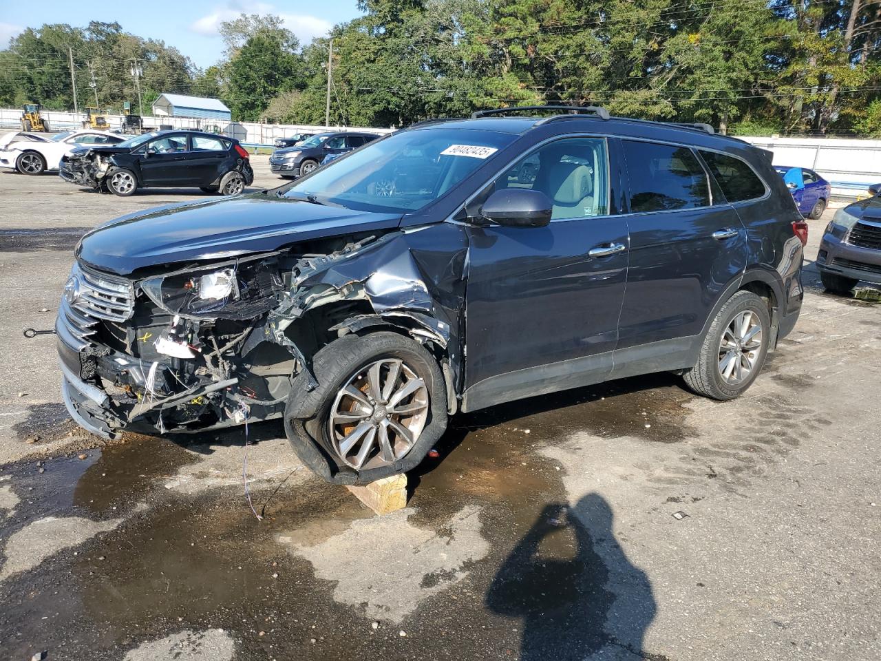 Lot #3282524878 2018 HYUNDAI SANTA FE S