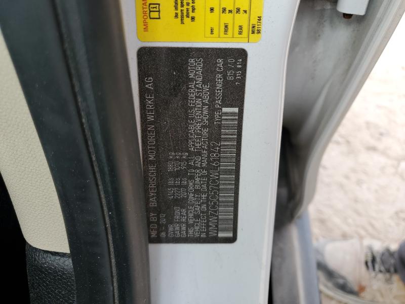 2012 MINI COOPER S C #3297251462