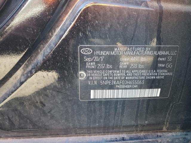 2018 HYUNDAI SONATA SE - 5NPE24AF0JH655063