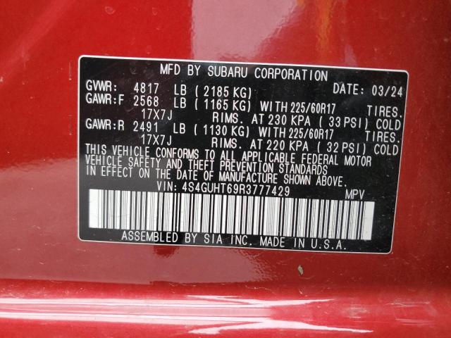 2024 SUBARU CROSSTREK #3290180210