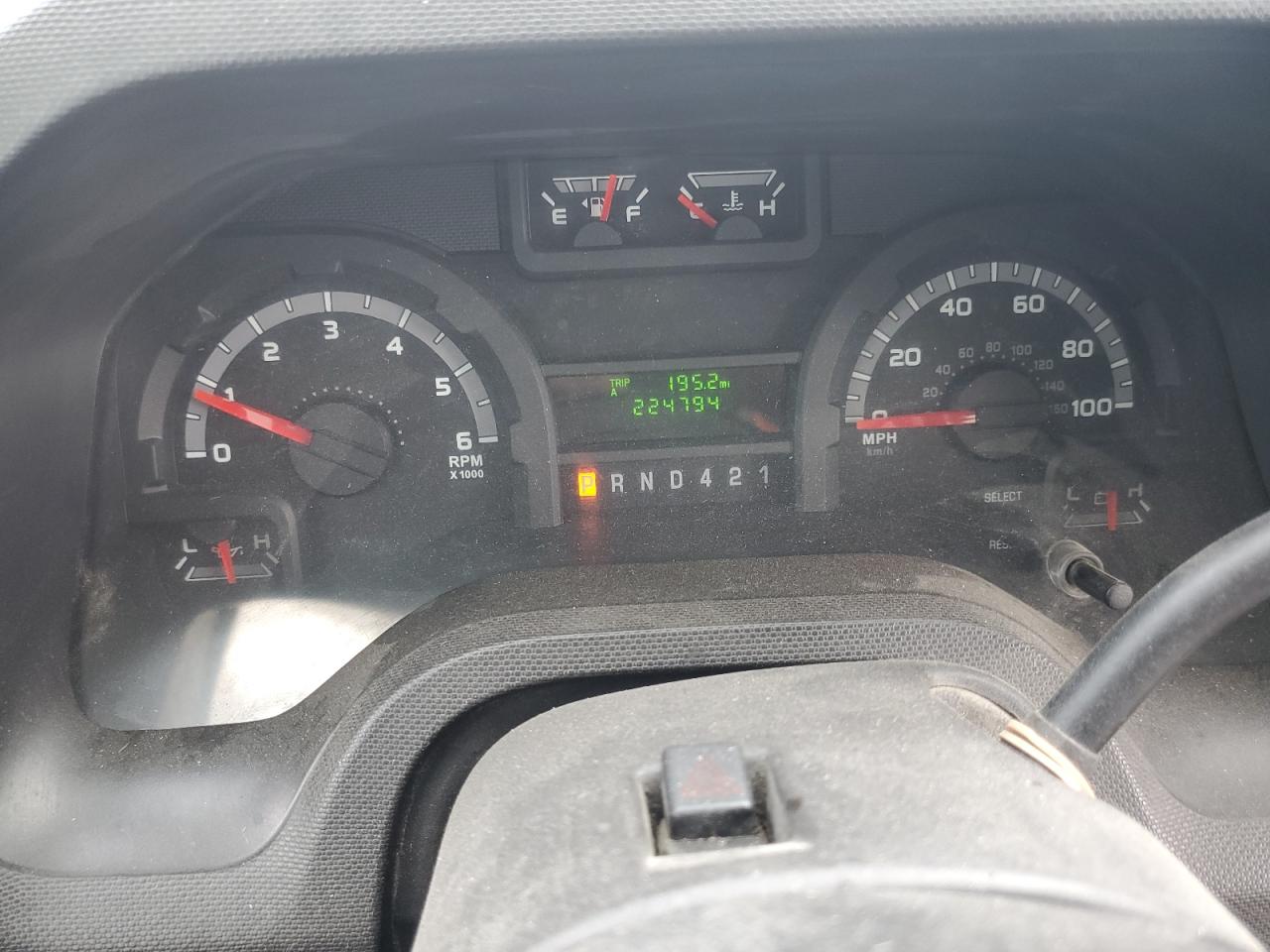 Lot #3283855434 2016 FORD ECONOLINE E450 SUPER DUTY CUTAWAY VAN