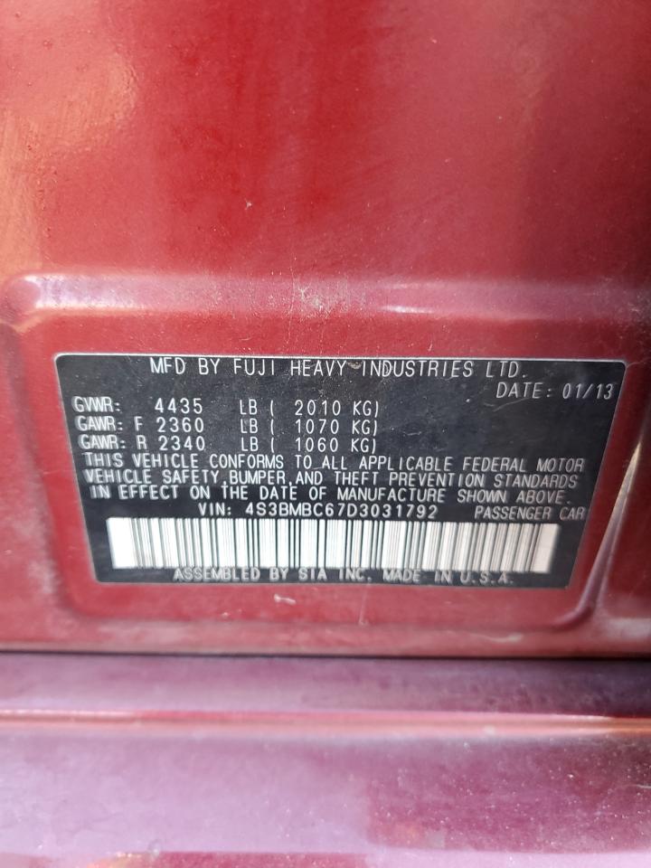 SUBARU LEGACY 2.5I PREMIUM