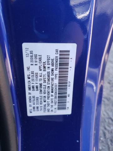 2013 HONDA ACCORD EXL - 1HGCT2B85DA004307