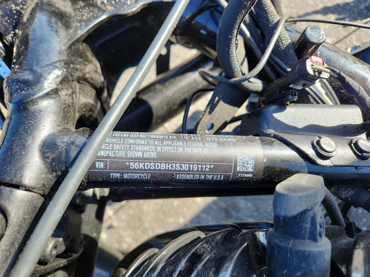 Lot #3301766368 2025 INDIAN MOTORCYCLE CO. SPORT CHIEF