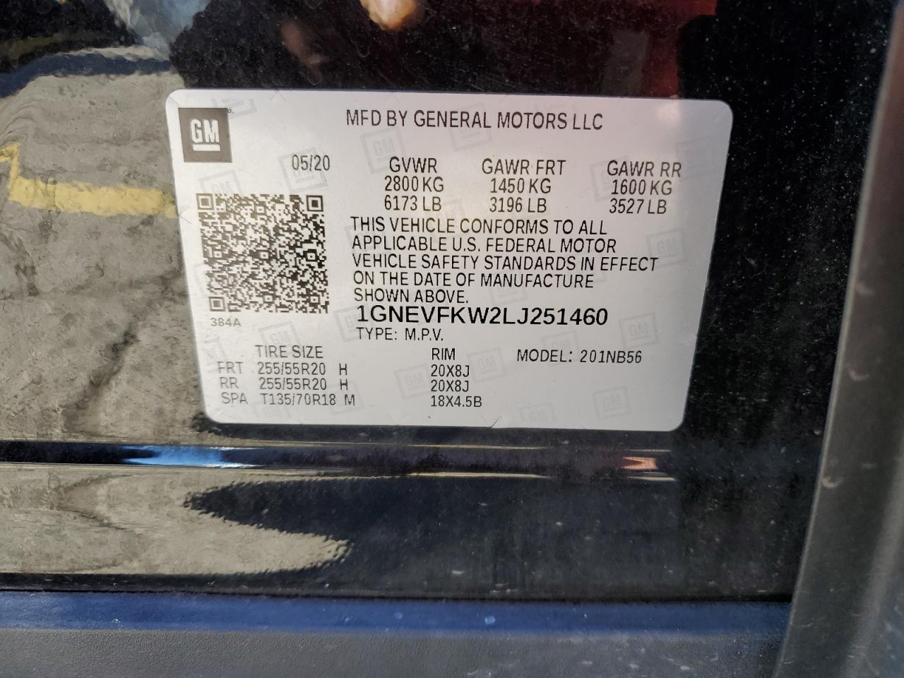 CHEVROLET TRAVERSE LS