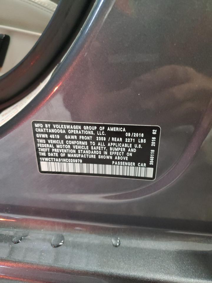 VOLKSWAGEN PASSAT SEL PREMIUM