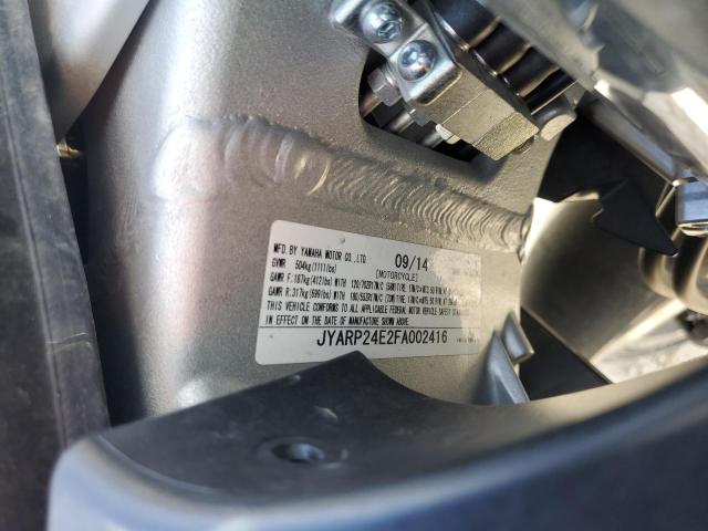 2015 YAMAHA FJR1300 A JYARP24E2FA002416