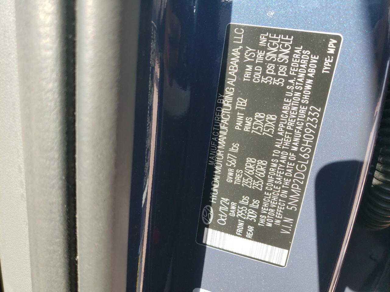 HYUNDAI SANTA FE SEL