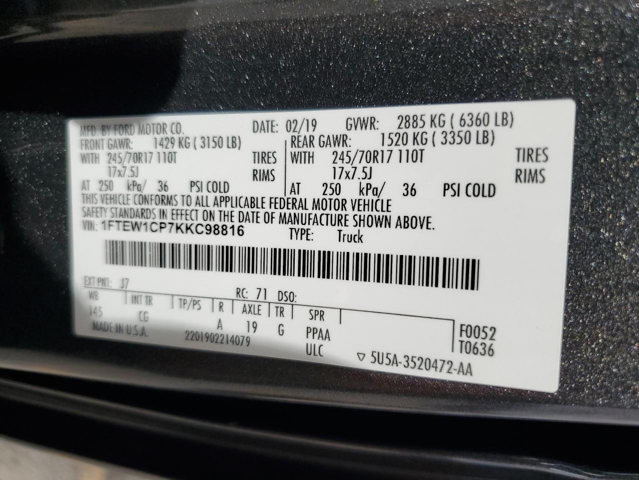 FORD F-150 SUPERCREW