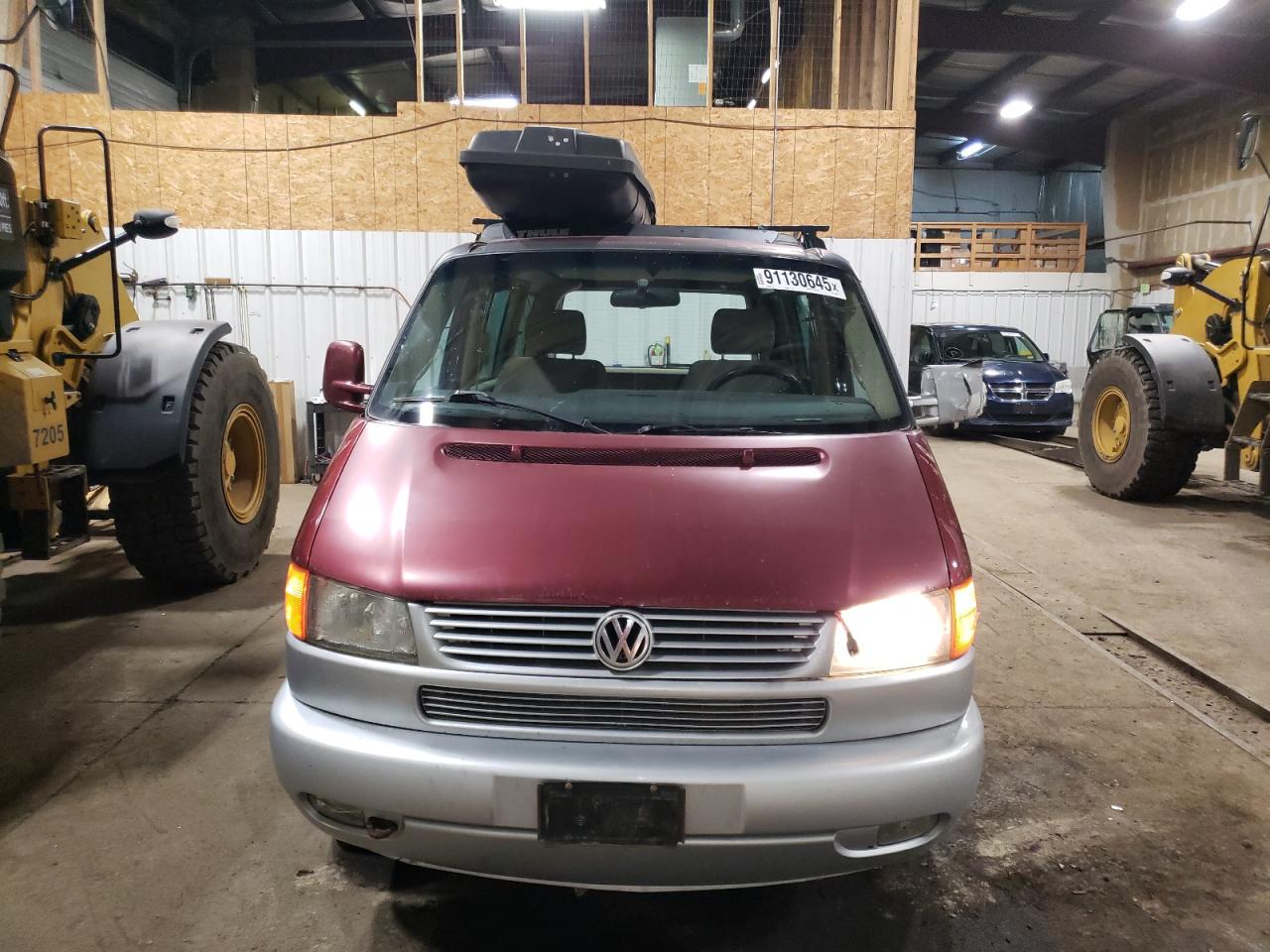 Lot #3277049176 2001 VOLKSWAGEN EUROVAN GL