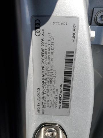 2015 AUDI A3 PREMIUM WAUACGFFXF1012107