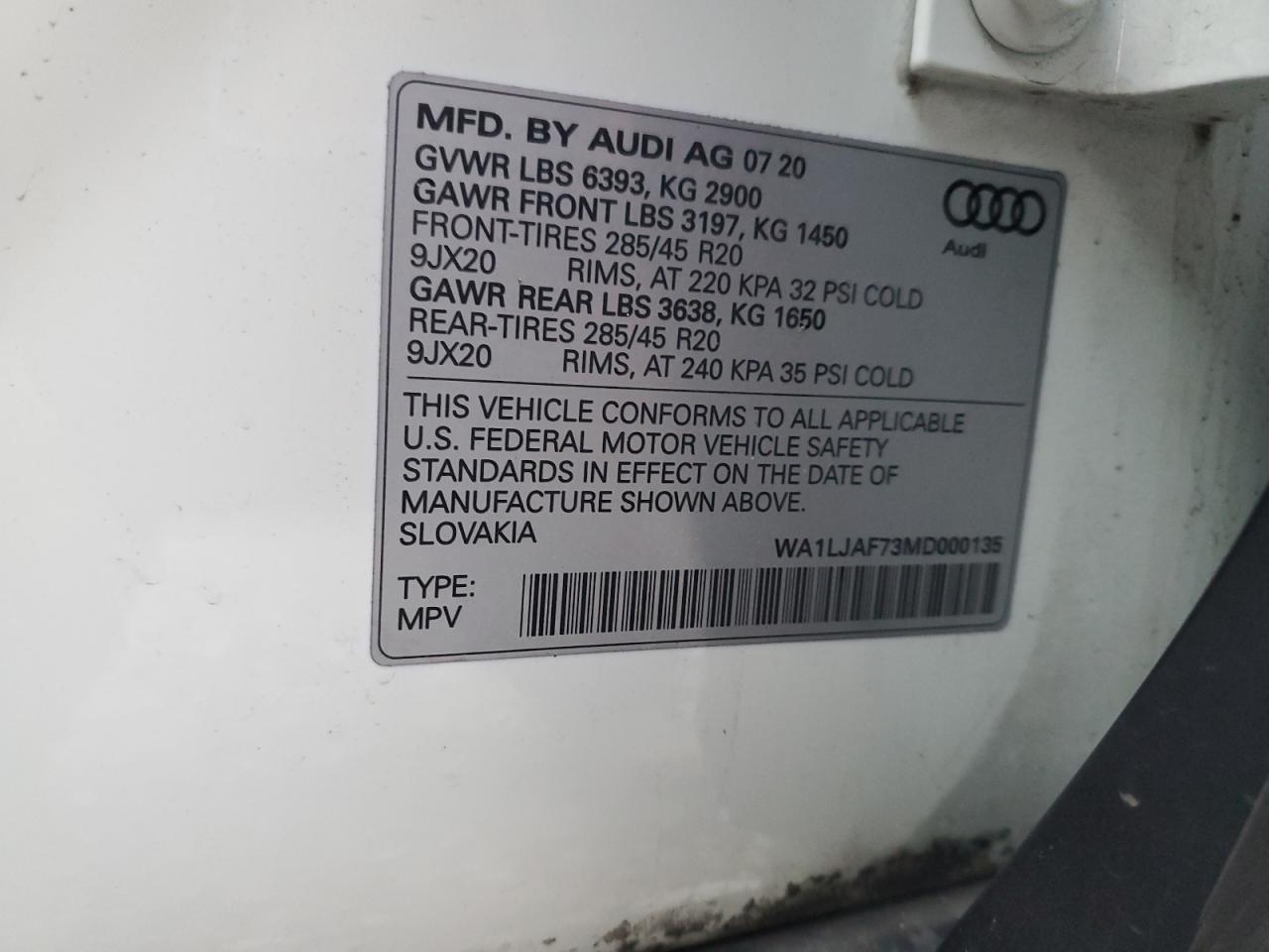 AUDI Q7 PREMIUM PLUS