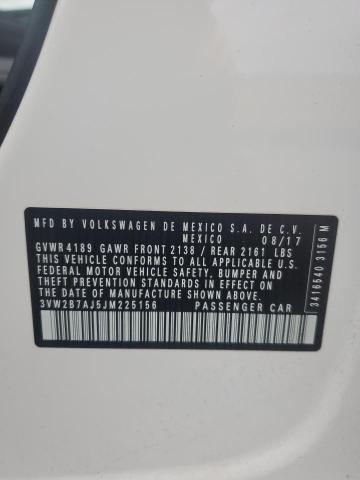 2018 VOLKSWAGEN JETTA S - 3VW2B7AJ5JM225156