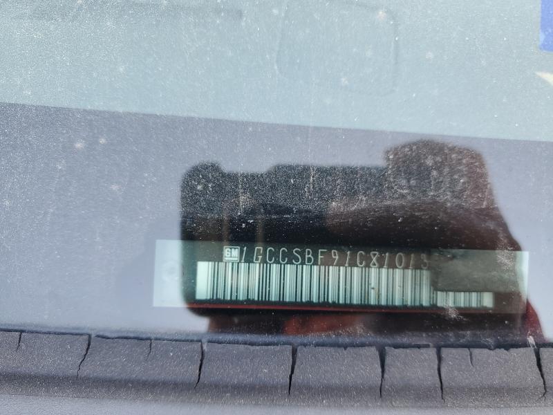 2012 CHEVROLET COLORADO - 1GCCSBF91C8101384