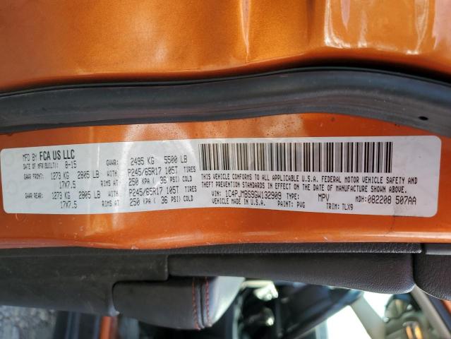 2016 JEEP CHEROKEE T #3309509582