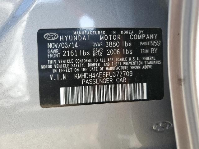 2015 HYUNDAI ELANTRA SE #3285705648