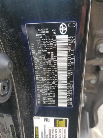 2020 TOYOTA COROLLA LE #3282331295