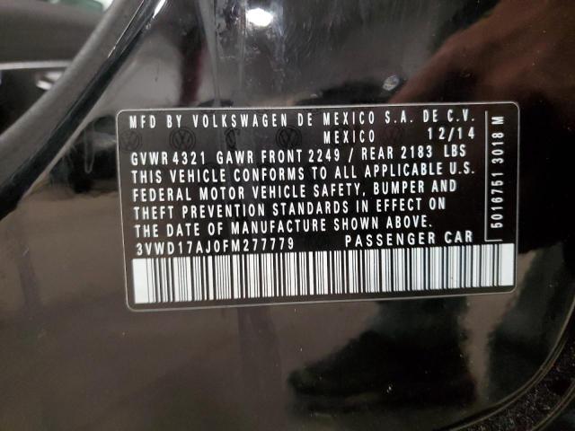 2015 VOLKSWAGEN JETTA SE - 3VWD17AJ0FM277779