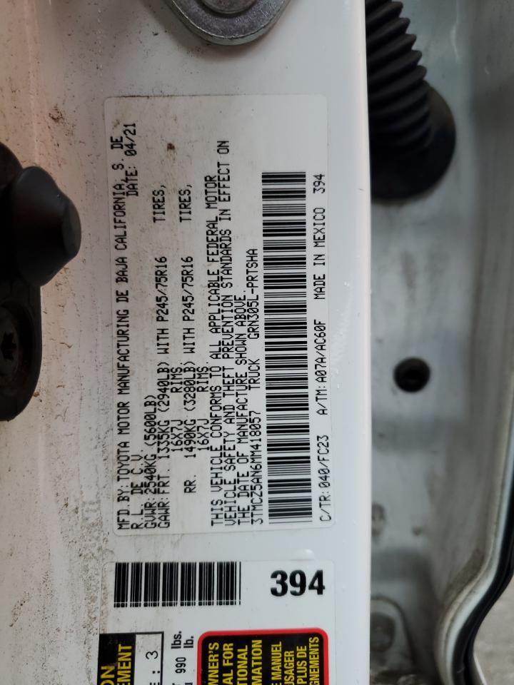 TOYOTA TACOMA DOUBLE CAB