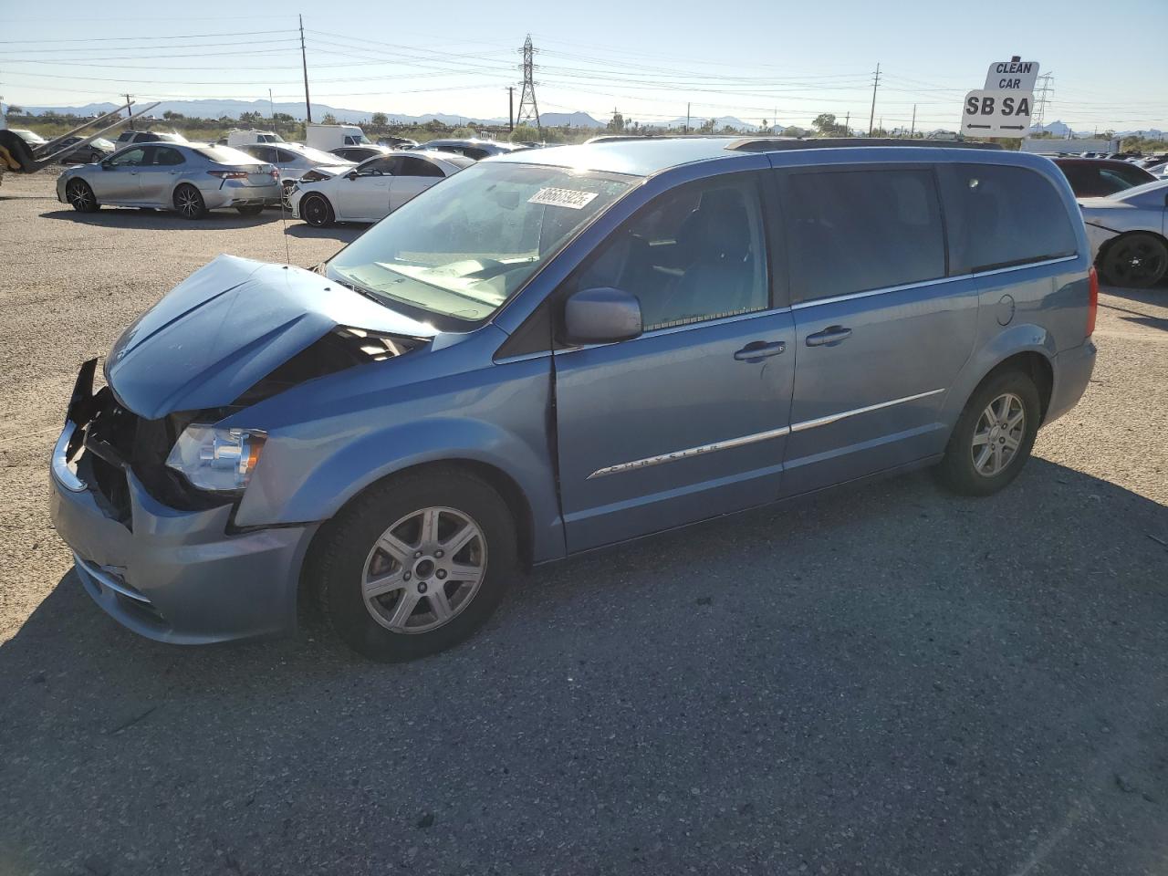 Lot #3309560575 2012 CHRYSLER TOWN & COUNTRY TOURING