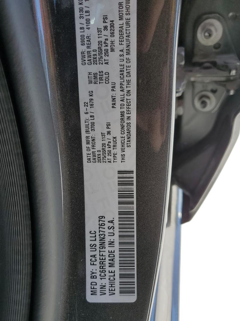 2022 RAM 1500 BIG H #3305681727