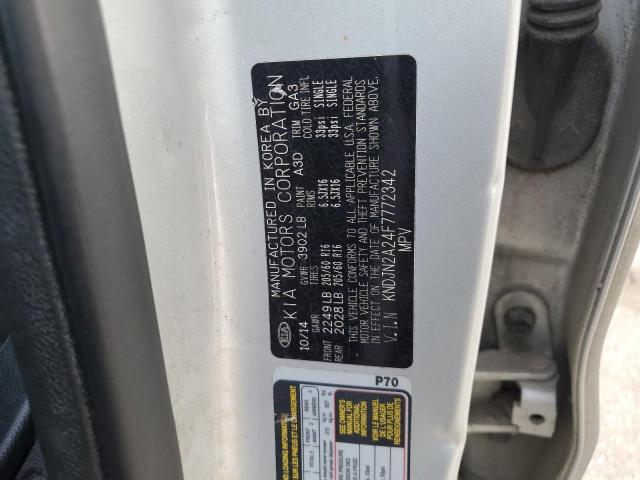 2015 KIA SOUL KNDJN2A24F7772342