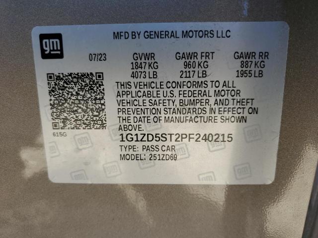 2023 CHEVROLET MALIBU LT #3256601451