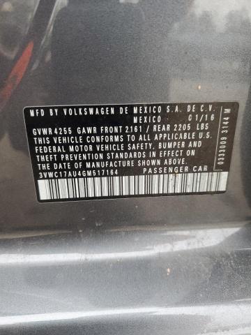 2016 VOLKSWAGEN GOLF SPORT - 3VWC17AU4GM517164